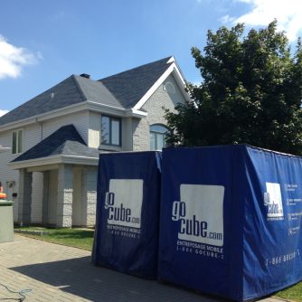 Entreposage conteneur rive sud